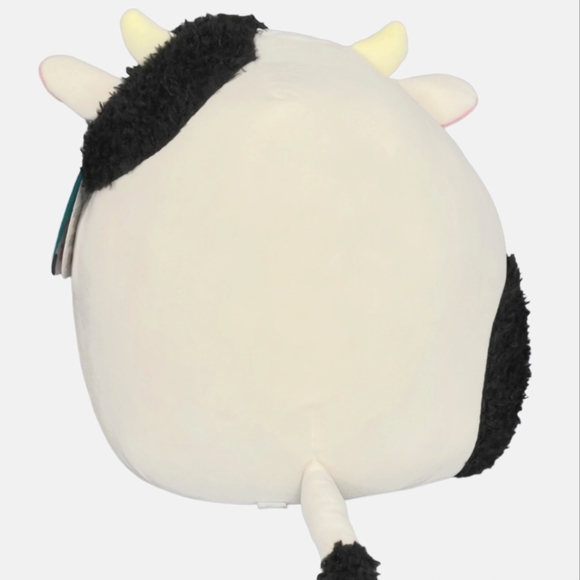 8" RARE 2022 Edition Squishmallows Official Conner the Fuzzy Cow Plush Toy - Picture 4 of 5